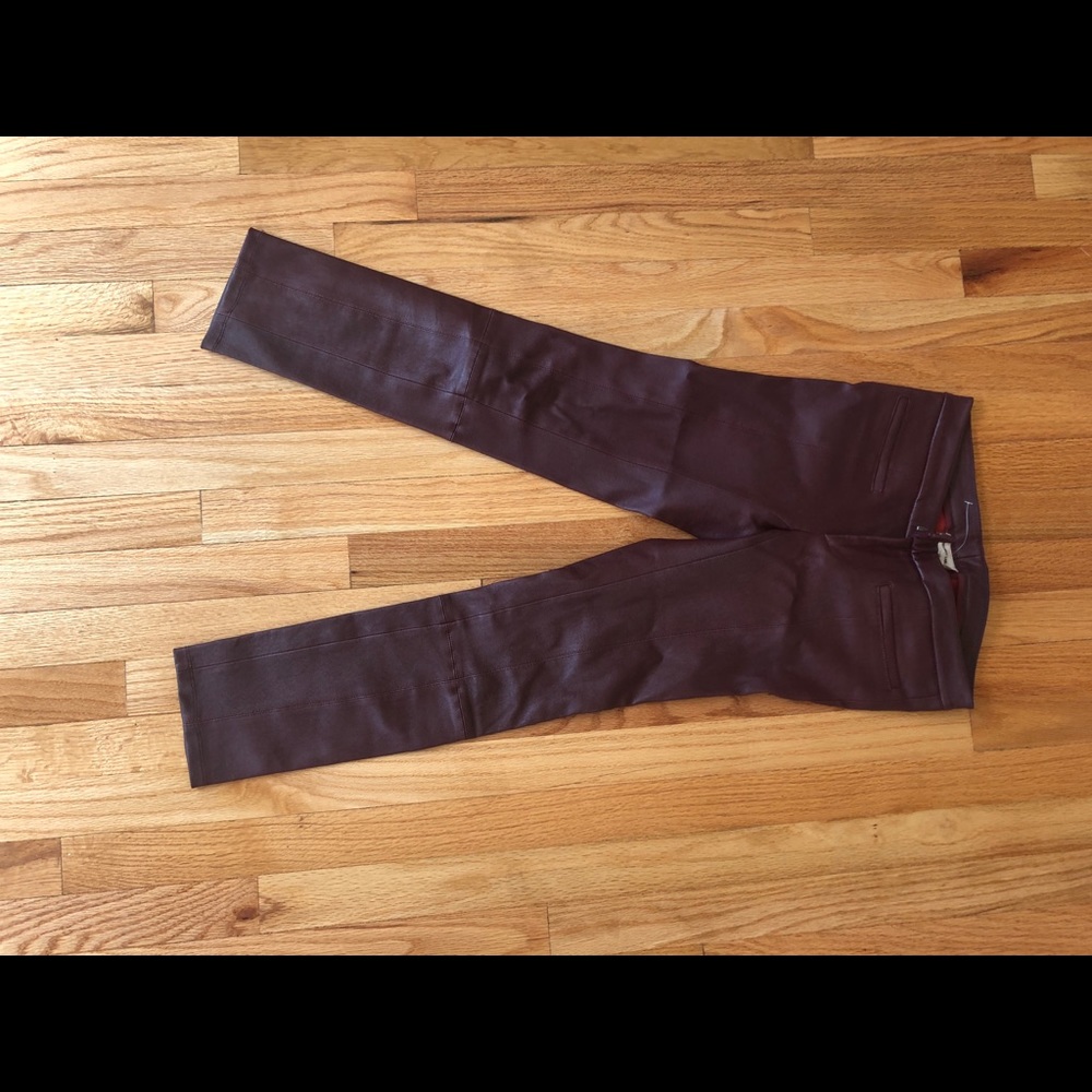 HELMUT LANG leather pants